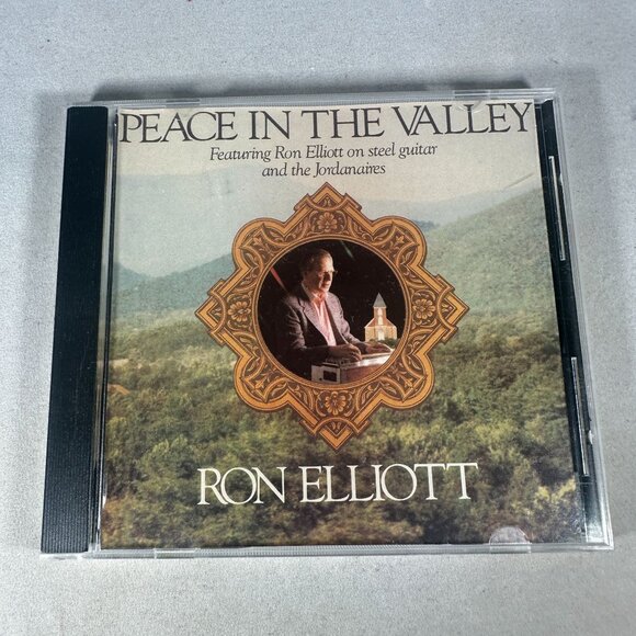Ron Elliott Peace In The Valley CD Steel Guitar Christian Gospel - Picture 1 of 3